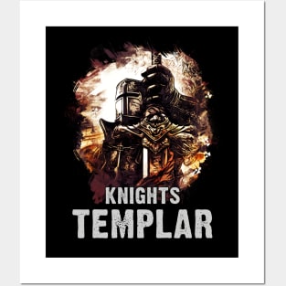 Knights Templar / the Order of the Knights of the Temple of Solomon Posters and Art